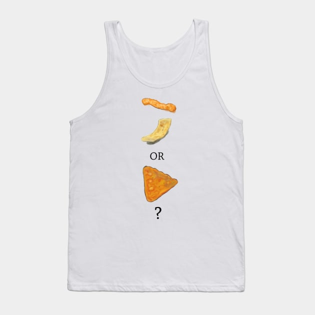 Cheeto, Frito or Dorito? Tank Top by ajgoal